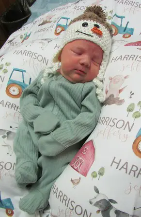 Harrison Jeffery Baby Pic