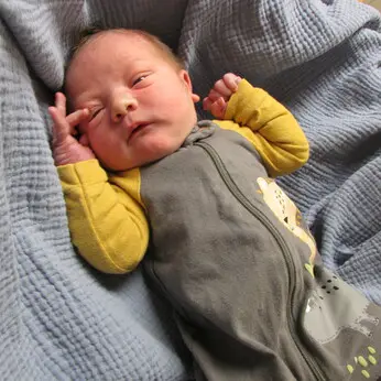 Aaron Grant Baby Pic