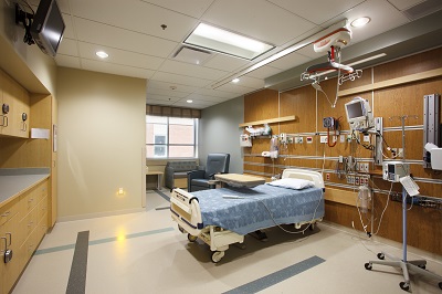 This is a picture of a ICU room